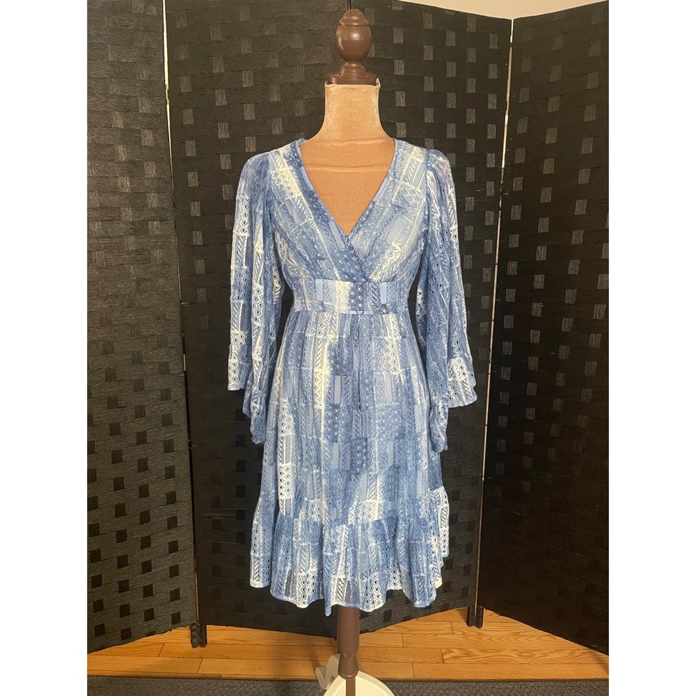 Betsey Johnson boho lace/crochet dress